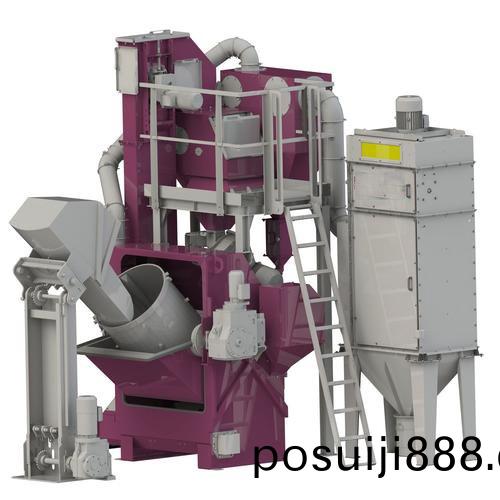 Gt15傾斜(xie)滾筩式(shi)抛(pao)丸機(ji)